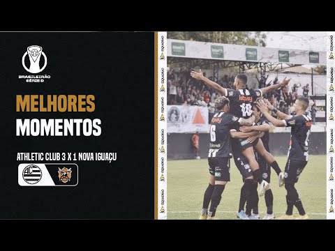 ATHLETIC CLUB 3x1 NOVA IGUAÇU | SÉRIE D 2023 | MELHORES MOMENTOS
