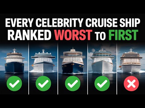 Thumbnail for EVERY Celebrity Cruise Ship RANKED Worst to First