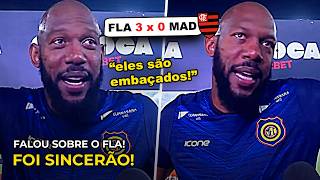 Download lagu Honest reaction from Madureira's goalkeeper after Flamengo's heavy defeat! mp3
