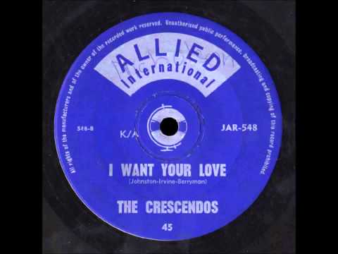 The Crescendos - I Want Your Love