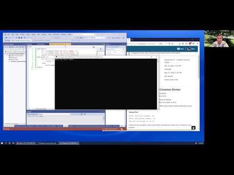 Python Recursive Gcd Using Visual Studio 2019