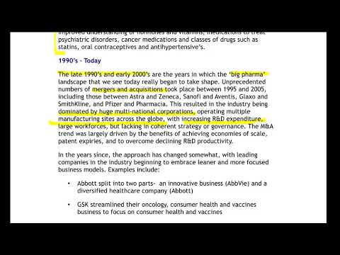 CIMA SCS November 2018 - Novak - Industry Analysis