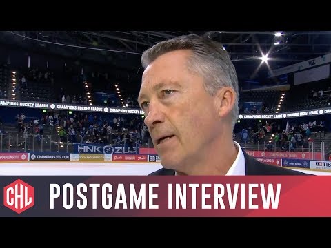 EV Zug vs. JYP Jyväskylä postgame interviews
