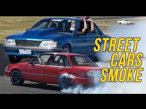 8 and 9 second street cars smoke show!