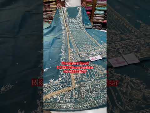 🚨Handwork Punjabi Suits Wholesale Shopping Amritsar #suits #salwarsuit #bridalsuits #weddingsuits
