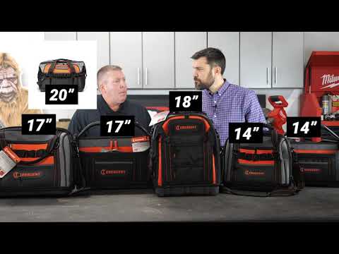 Crescent Tradesman Tool Bags & Backpack, Built for the Professional