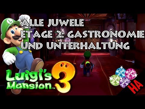 FUNDORT ALLER JUWELEN - ETAGE 2 - GASTRONOMIE UND UNTERHALTUNG 👻 LUIGIS MANSION 3