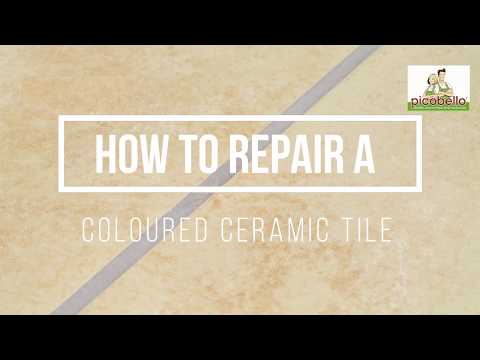 REPAIR A CHIPPED FLOOR TILE