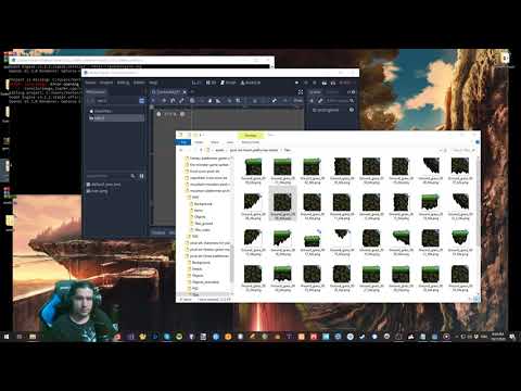 Godot 2D pixel art platformer game part 1(setting up and tilemaps)