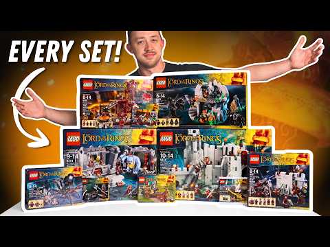 I Built LEGO’s GREATEST Lord of the Rings Sets After 13 Years..