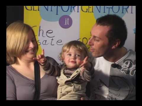 Papà Marco a bimbinfiera con guidagenitori