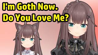 Natsuiro Matsuri Reveals a New Gothic Outfit with Cat Ears!【Hololive】