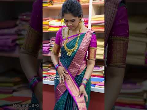 Prebook Rs.680 only.Grand look🤩budget Friendly saree🥰Code: BUSF2/www.rishiboutique.in 9840730540