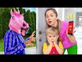 Who's At the Door + More Kids Videos by Diana and Roma Family