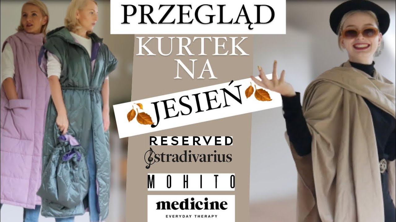 MIERZYMY - KURTKI NA JESIEŃ🍂🍁 (SZOK- kurtka 3 w 1😱!!!)