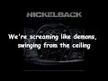 Nickelback - Burn it to the Ground Lyrics (HD)