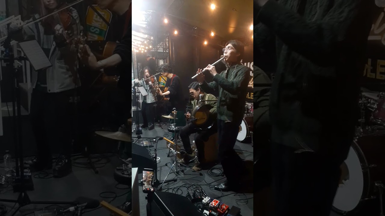 Japanese Irish Band in Tokyo #shorts