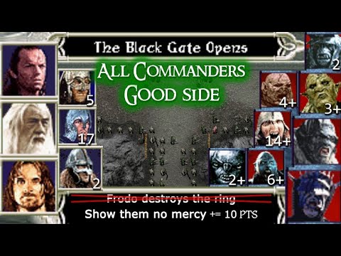 LOTR : The Third Age (GBA) 03-08-The Black Gate Opens (Good - All Commanders, defeat all)