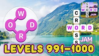 Crossword Jam Levels 991 - 1000 Answers