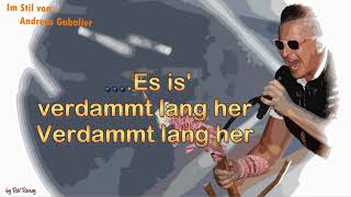 Andreas Gabalier - Verdammt lang her - Cover