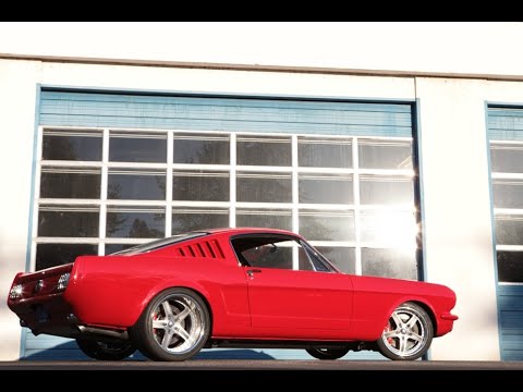 1965 ProTouring Ford mustang fastback by MetalWorks Classics & Speed Shop.