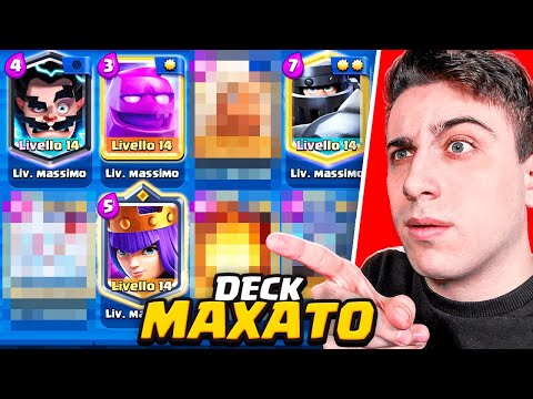 FINALMENTE! Il Mio PRIMO Deck MAXATO al Livello 14! Clash Royale ITA!