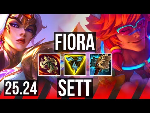 FIORA vs SETT (TOP) | KR Master | 25.24
