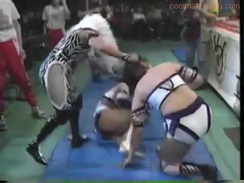 wwe Hidetada Mita, Mima Shimoda vs Lady Apache, Felina 2 2