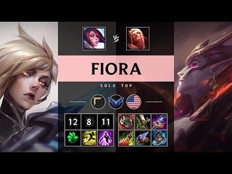 Fiora Top vs Vladimir - NA Diamond Patch 25.17