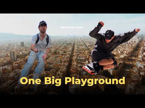 Stairs, Banks, and Big Hills | Freeskating Barcelona ft. Nicola Torelli