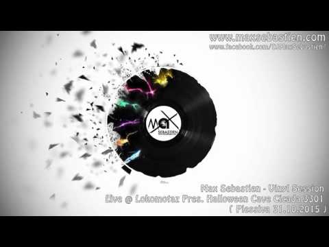 Max Sebastien - Vinyl Session Live @ Lokomotaz Halloween Cave Cicada 3301 ( Plessiva 31.10.2015 )