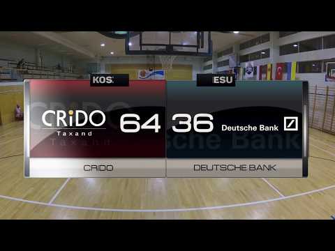 Crido vs Deutsche Bank - X kolejka - Warszawa - Koszykarska Liga Biznesu