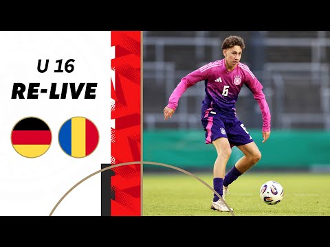 RE-LIVE | Deutschland - Rumänien | U 16-Länderspiel der Junioren