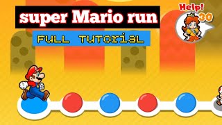super Mario run gameplay full tutorial 2023