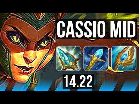 CASSIOPEIA vs GRAGAS (MID) | 500+ games | KR Diamond | 14.22