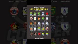 Download lagu Daftar Juara Liga Indonesia 1994 - 2025 mp3