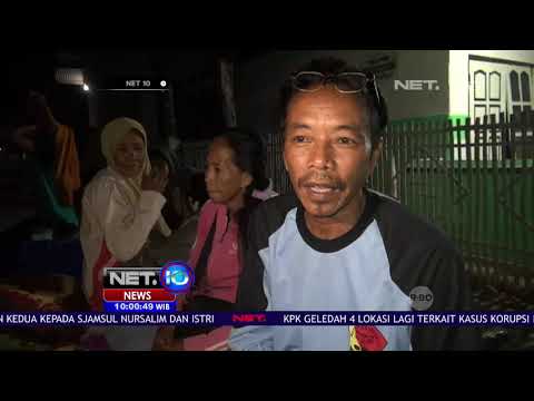 Warga Korban Gempa Bumi Situbondo Tidur Di Tenda Darurat NET10