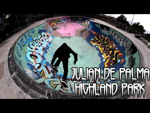 Skating in Highland Park with Julian De Palma - 10 Year old Sponsored Skater x Beyond Brutal
