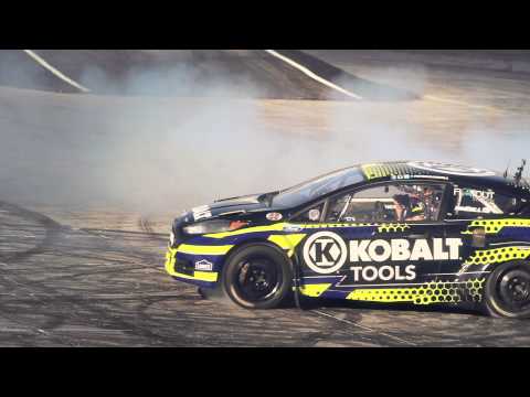 Patrik Sandell Drives the Kobalt Tools Ford Fiesta