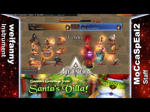 Titan 25/12/2016 AM: Final - weifanny vs MoCcaSpEal2 - Atlantica Online