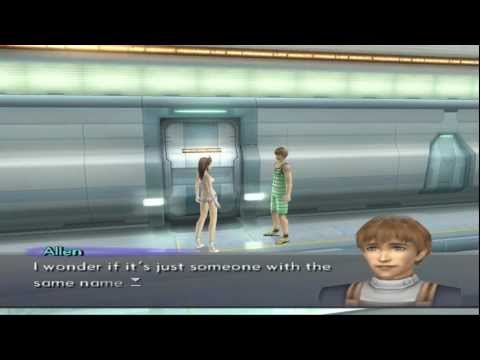 Xenosaga III HD Cutscene 134 - Kevin's Room (Labyrinthos) - JAPANESE - SWIMSUIT MODE