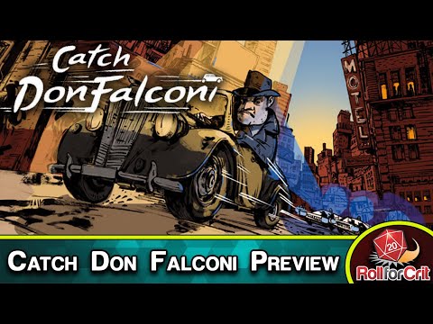 Catch Don Falconi Kickstarter Preview | Roll For Crit