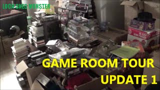 NEW GAME ROOM TOUR UPDATE 1- LOCH SNES MONSTER