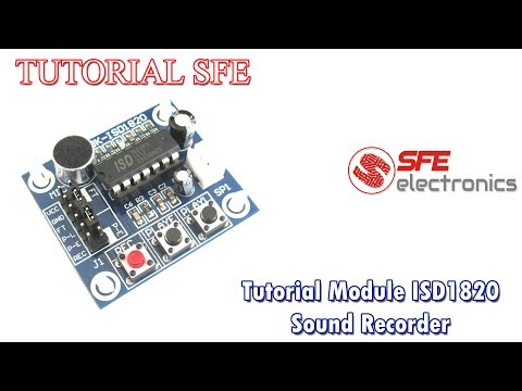 ISD 1820 Voice Sensor video