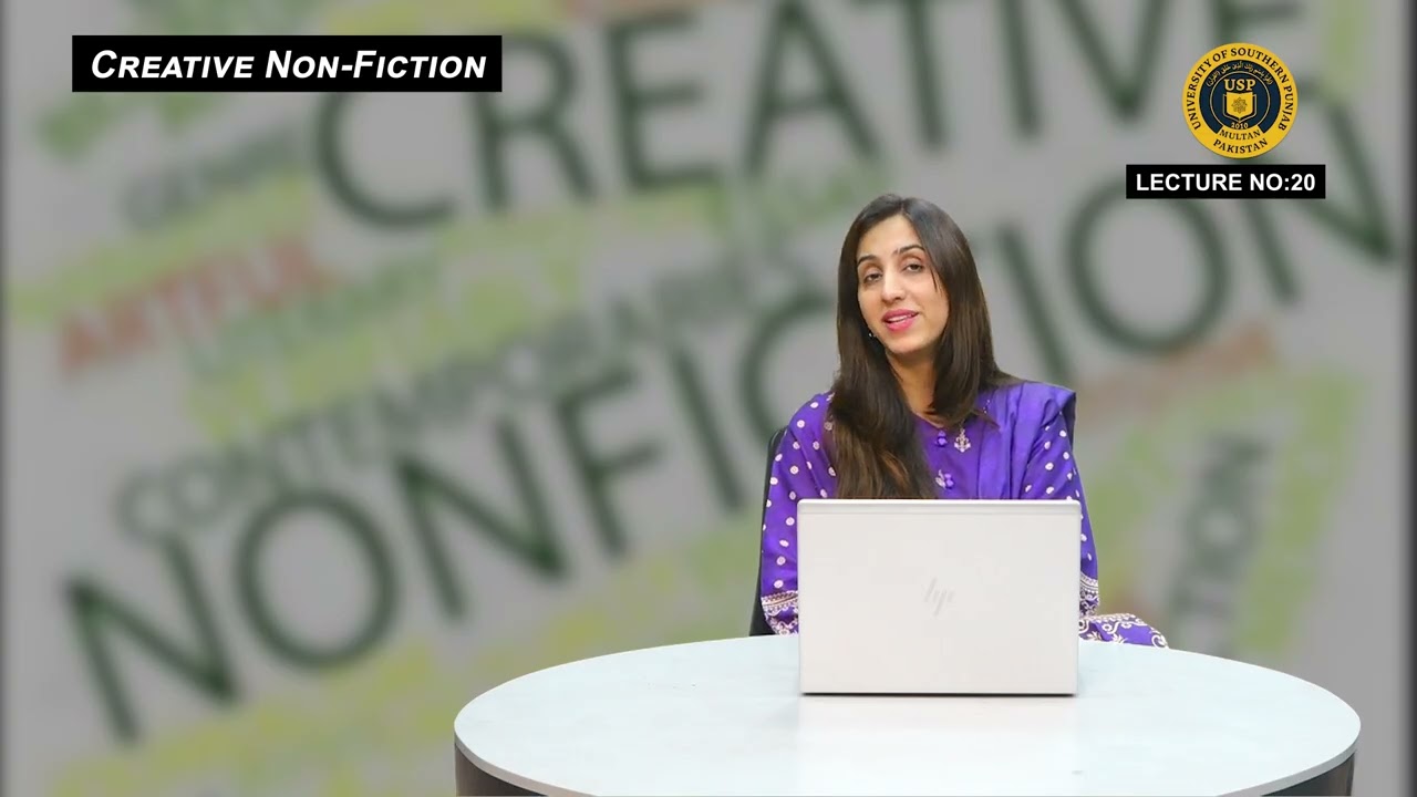 Creative Non Fiction Lecture 20th