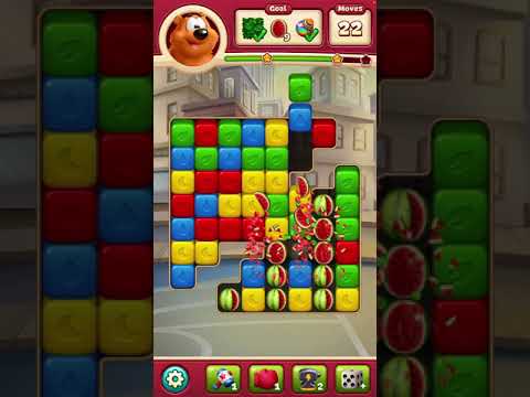 Toon Blast Level 3344 WIN 😃 Narrated