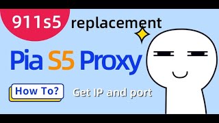 Learn how to use Pia S5 Proxy in 3 minutes? Best 911s5 alternative with 50 million residential #ips