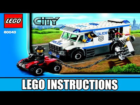 LEGO Instructions | City | 60043 | Prisoner Transporter