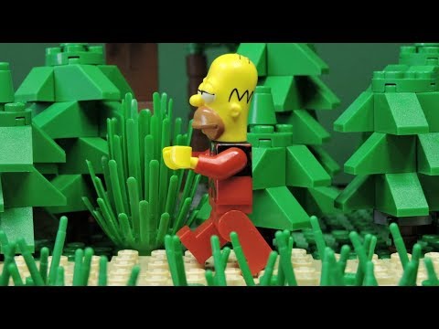 "Homer's diet fail" Lego Simpsons Animation