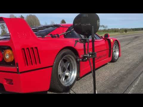 Ferrari F40 LM 1991 w. Pro Sound Recording